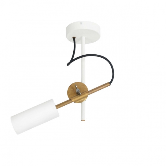 Taklampa STAV SPOT 1-L�G VIT