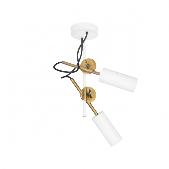 Taklampa STAV SPOT 2-L�G VIT