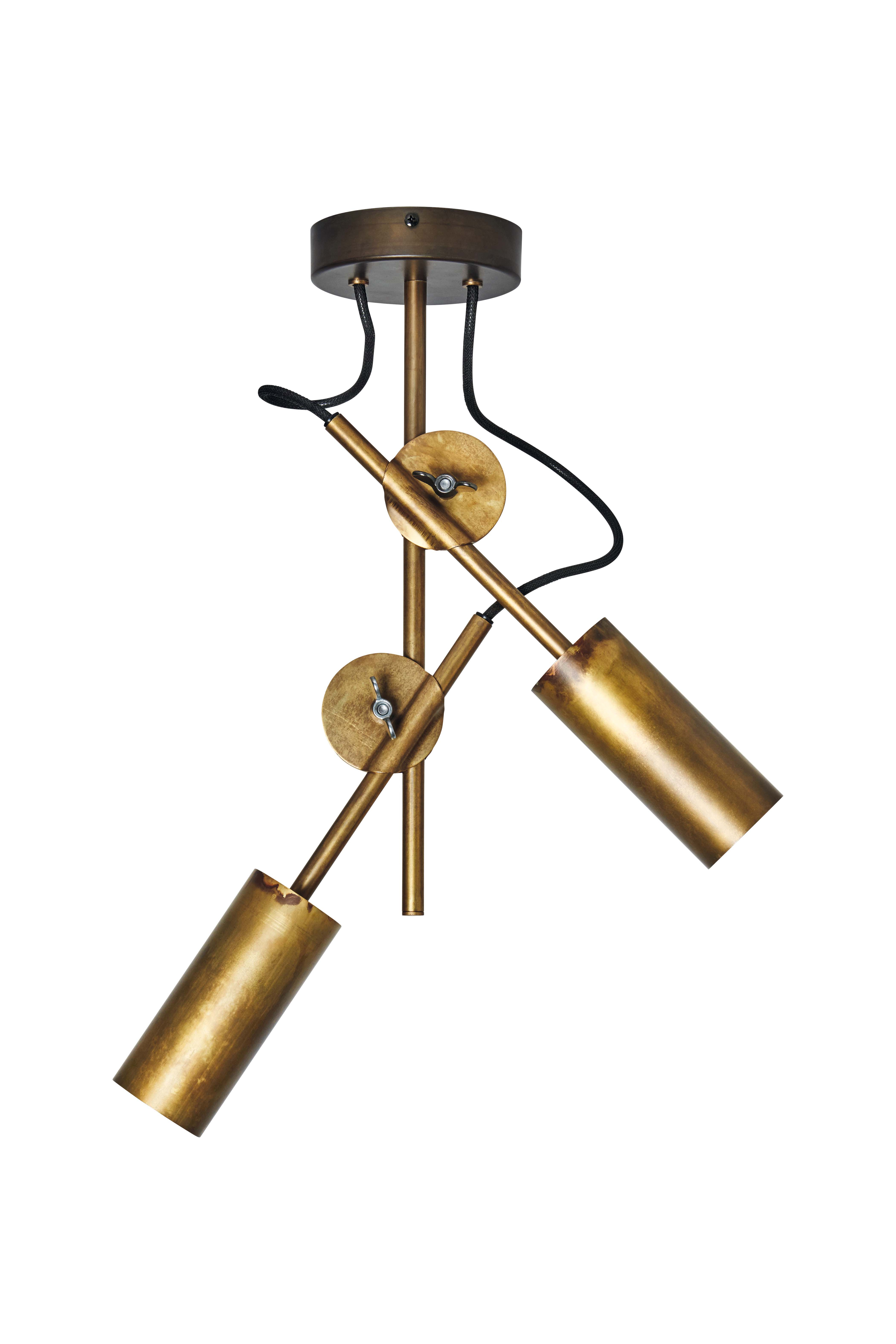 Taklampa STAV SPOT 2-L�G R�M�SS