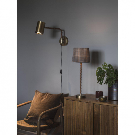 Nora v�gglampa komp., Antikm�ssing 25cm