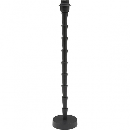 Chloe lampfot, Matt svart 61cm