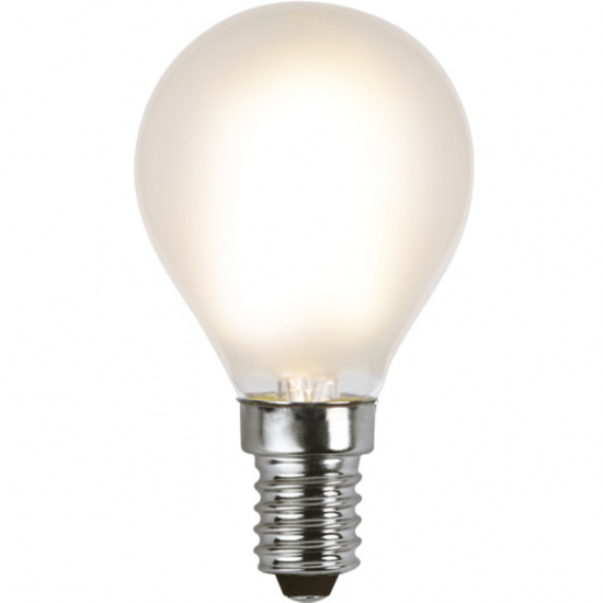LED-lampa E14 P45 Frosted, Frostad