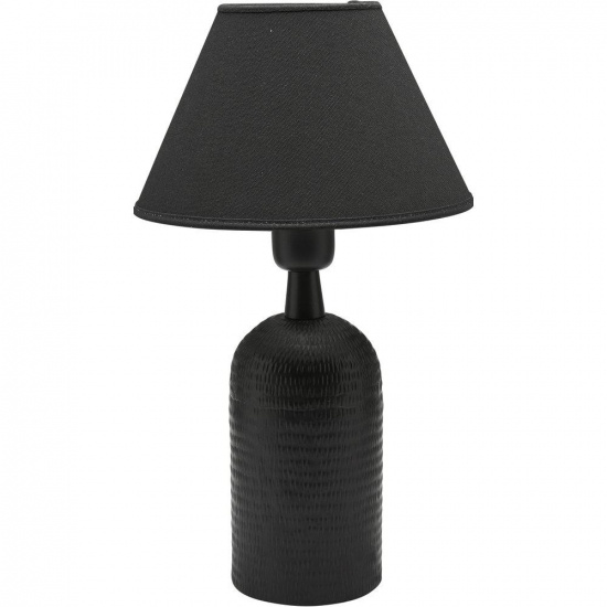 Riley Lampfot, Matt svart 28cm