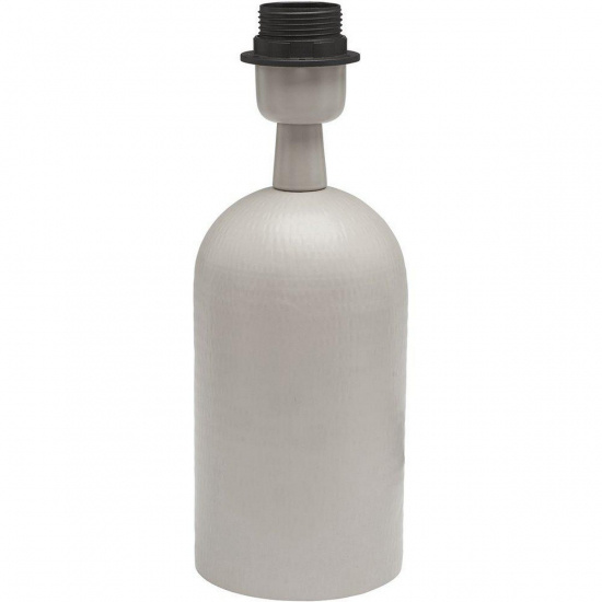 Riley Lampfot, Matt beige 28cm