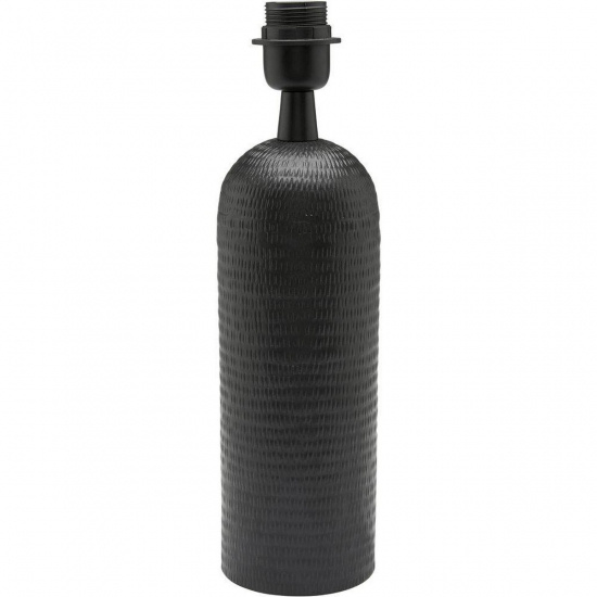 Riley Lampfot, Matt svart 38cm