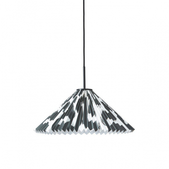 Polly Taklampa, Svart/vit 45cm