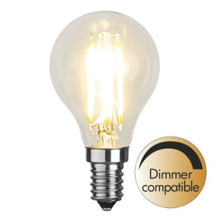 LED-lampa E14 P45 Clear