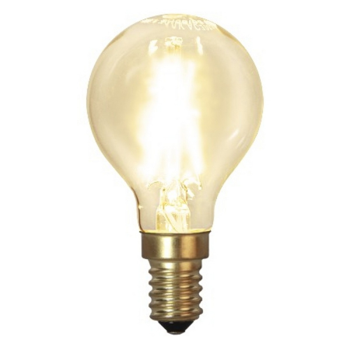 LED-lampa E14 P45 Soft Glow, Transparent