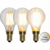 LED-lampa E14 P45 Soft Glow 3-step 