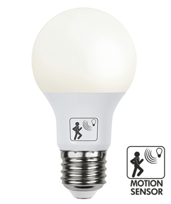 LED-lampa E27 A60 Sensor opaque, Vit