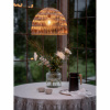 LACE Outdoor taklampa - Natur 37cm inkl upphnge