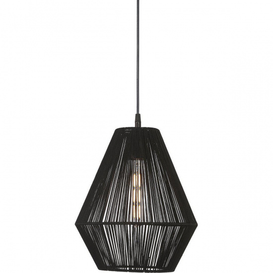 Rio taklampa, Svart 28cm