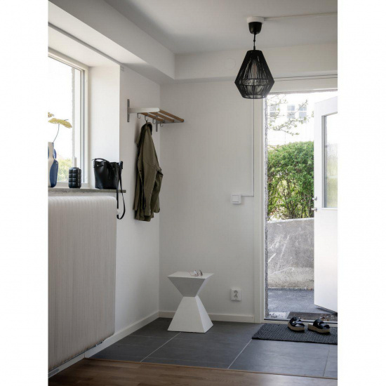 Rio taklampa, Svart 28cm