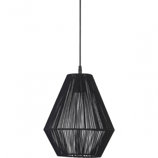 Rio taklampa, Svart 28cm