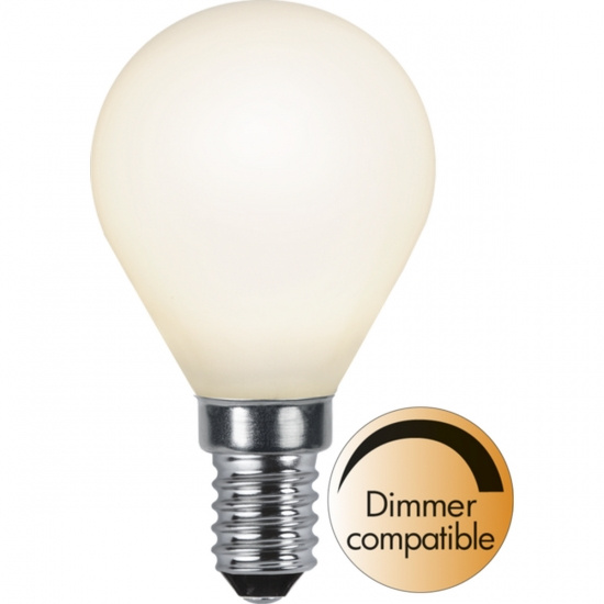 LED-lampa E14 P45 Opaque Filament RA90
