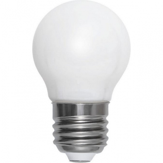 LED-lampa E27 G45 Opaque filament RA90