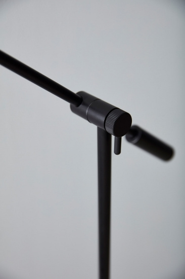 Cato floor lamp all black DIM GU4/MR11