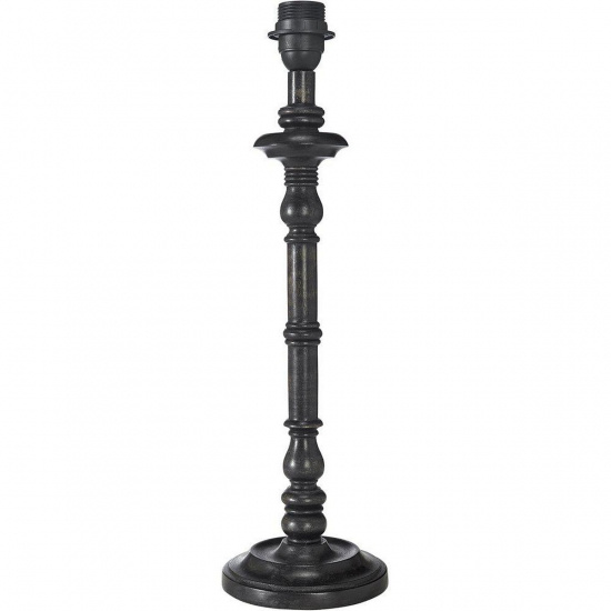 Joy lampfot, Svartbrun 57cm