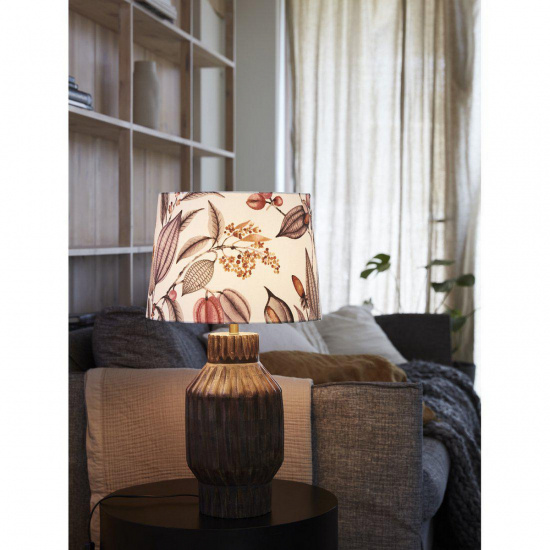 Turi lampfot, Burn brown 45cm