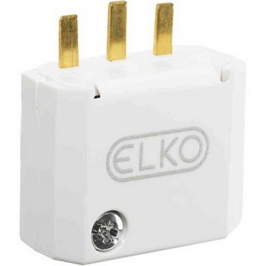 STICKPROPP DCL 2-POL +JORD VIT ELKO