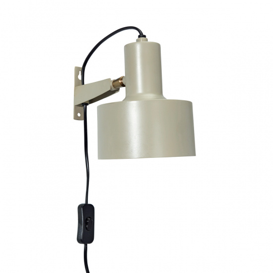 Solo v�gglampa, Matt beige 23cm