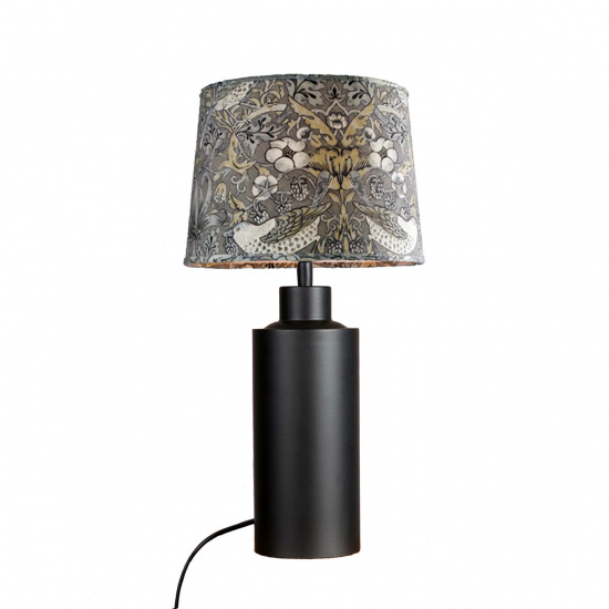 SOLO Bordlampa, Mattsvart, H�jd 46cm, inkl sk�rm