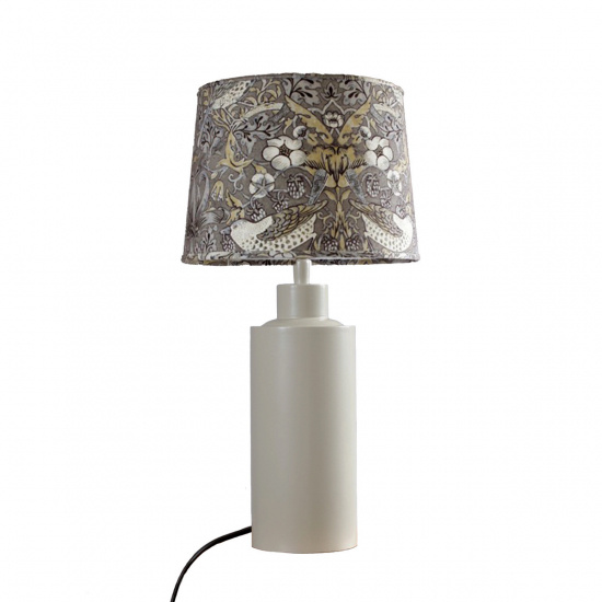 SOLO Lampfot, Matt beige, h�jd 32cm - exkl sk�rm