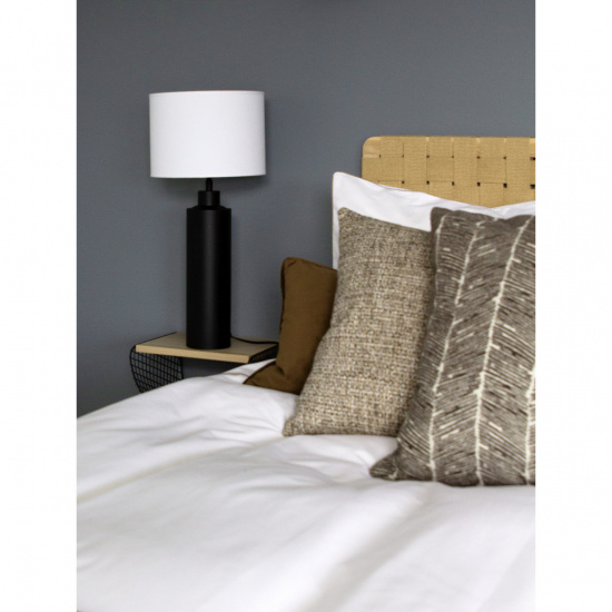 SOLO Bordlampa Mattsvart inkl sk�rm 57cm