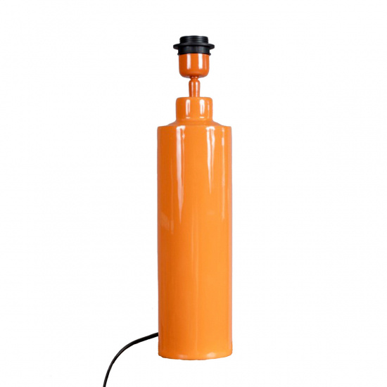 SOLO Lampfot, Blank Orange, 44cm - Exkl sk�rm