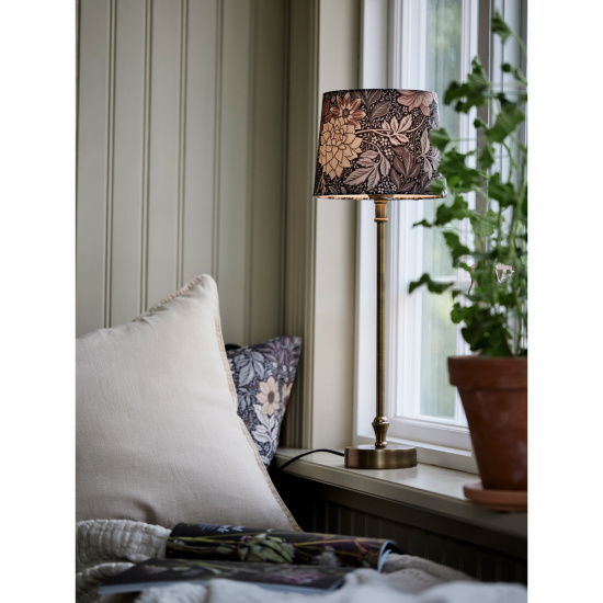 Sofia Lampsk�rm, Dahlia Brun 20cm