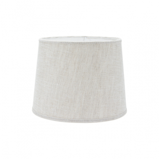 Sofia Lampsk�rm, Lin Natur/vit 20cm