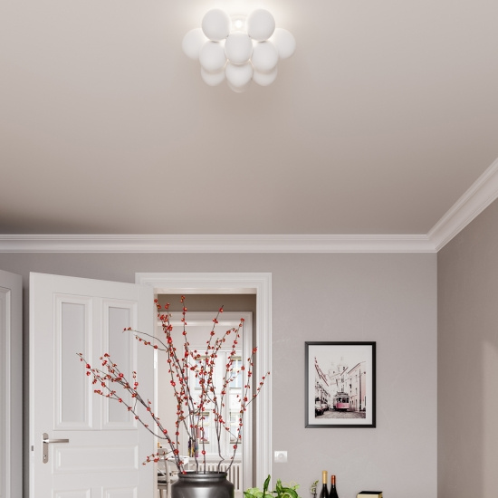 Gross plafond �30cm Vit matt