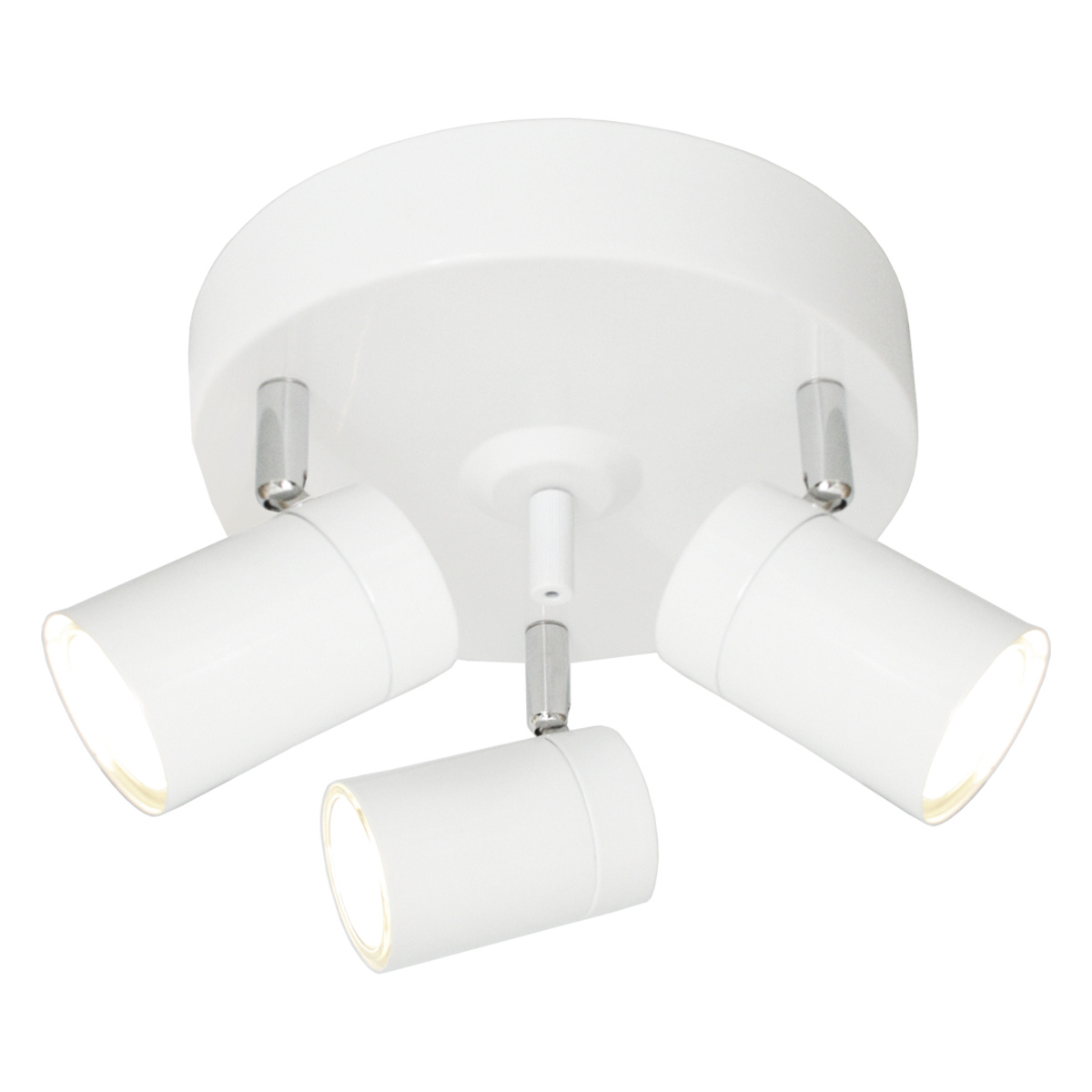 Correct takspot 3-l�g Svart matt