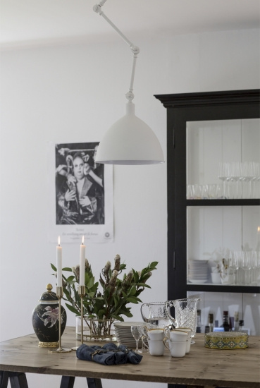 Bazar taklampa �30cm Sandsvart