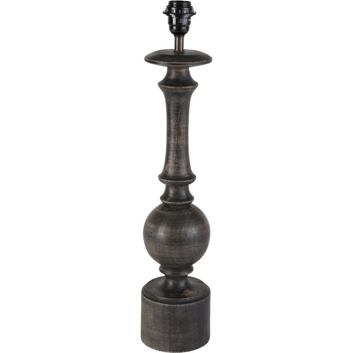 Molly Lampfot, Darkblack 61cm