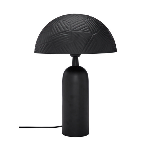 Carter lampfot, Matt svart 35 cm