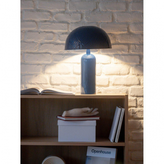 Carter bordslampa, Bl� 45 cm