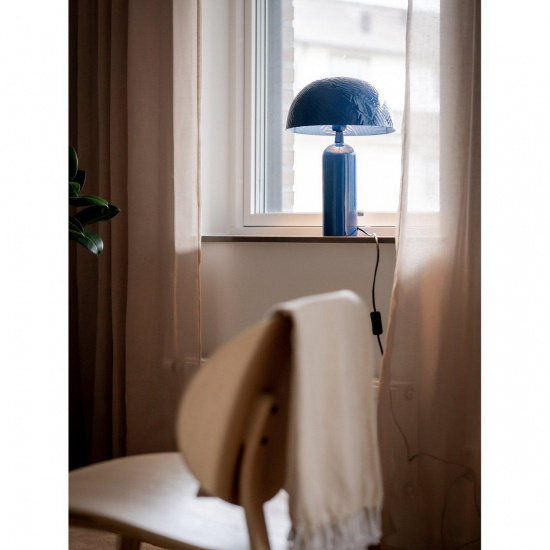 Carter bordslampa, Bl� 45 cm