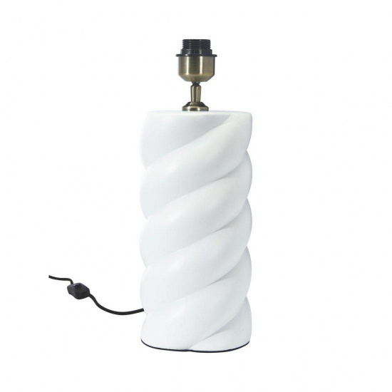 Spin lampfot, Vit 41cm