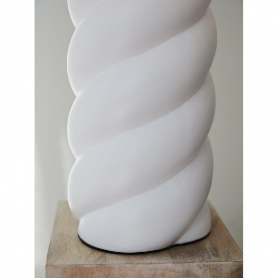 Spin lampfot, Vit 41cm