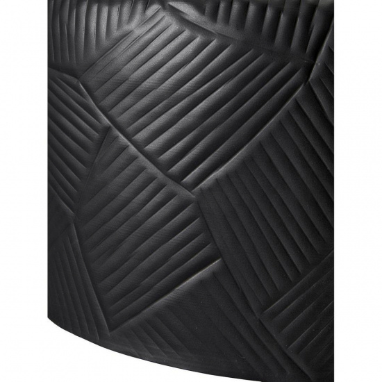 Ribble taklampa, Matt svart 25cm