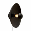 RIBBLE Vgglampa - Matt svart 35cm