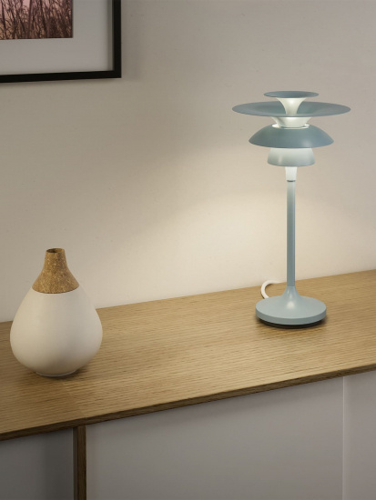 PICASSO Bordlampa, Ice Blue, H�jd 35cm
