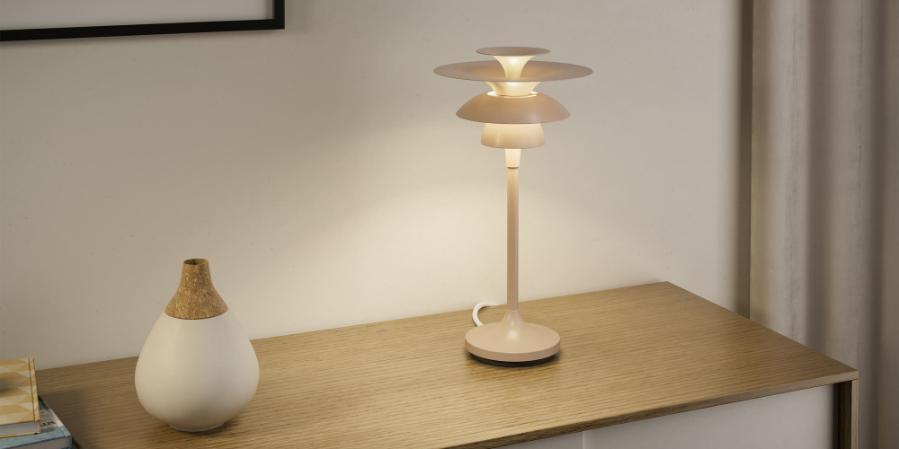 PICASSO Bordlampa, Nougat, H�jd 35cm