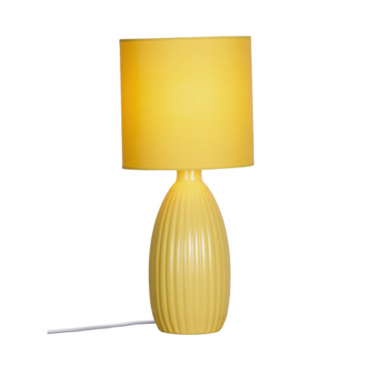 UNO Bordlampa - Gul - H�jd 37cm