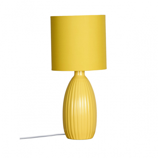 UNO Bordlampa - Gul - H�jd 37cm