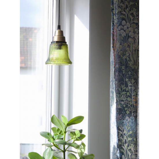 EMMI F�nsterlampa, Gr�n/Antikm�ssing 