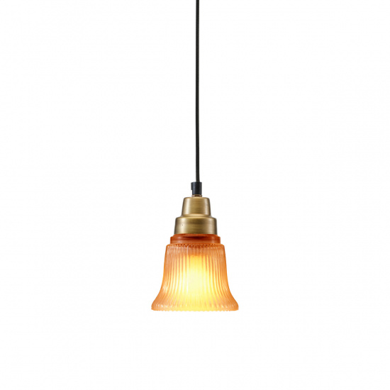 EMMI F�nsterlampa, Amber/Antikm�ssing 12cm