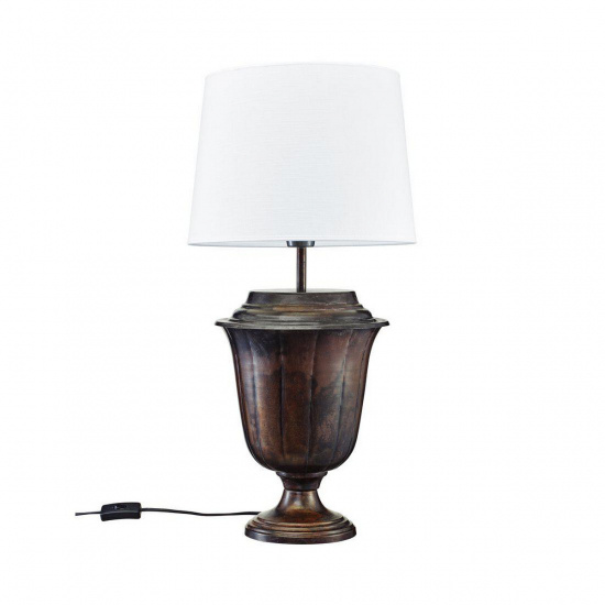 Elli lampfot, Black wax 45cm