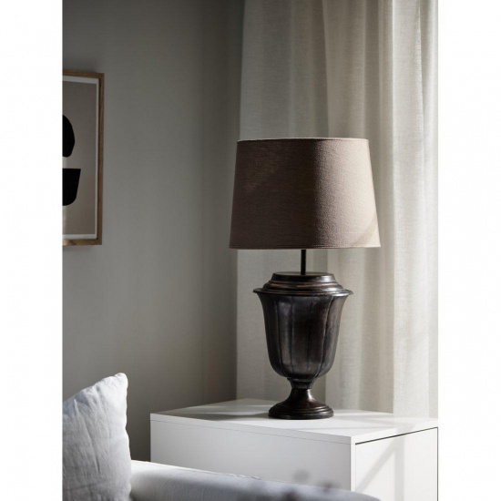 Elli lampfot, Black wax 45cm